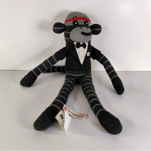 Tare Y2K Gap Bo Tux Vincent Elegant Sock Monkey Plush #0084 17” 2006